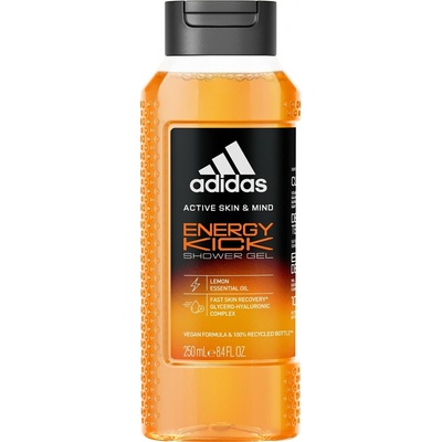 Adidas Energy Kick energizujúci sprchový gél 250 ml