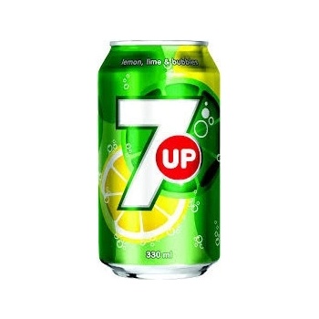 7UP 330 ml plech