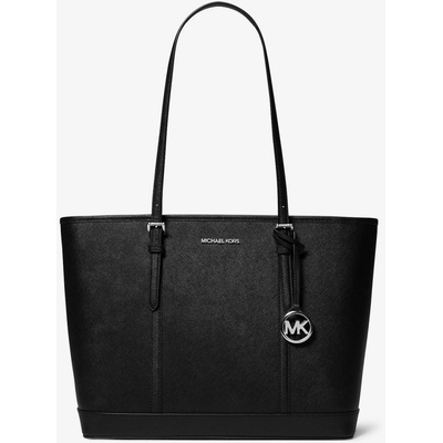 Michael Kors dámská kožená kabelka Jet Set Travel Large Saffiano černá – Hledejceny.cz