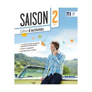 SAISON 2 - Niv. A2 - Cahier + didierfle. app | Anneline Dintilhac, Anouchka de Oliveira, Delphine Ripaud, Dorothée Dupleix (ISBN: 9782278111756)