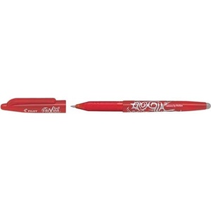 Pilot Химикалка, 0, 35 мм, с възможност за изтриване, капачка, PILOT "Frixion Ball", червена BL-FR-7-R (BL-FR-7-R)