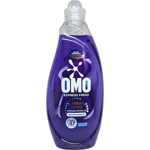 OMO Течен препарат Тъмни дрехи express fresh 37 пранета