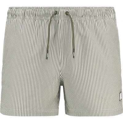 K-Way Мъжки бански слипове K-Way Hazel Mid Stripes Beach Swim brief - White / Green Lichen - размер 3XL (050-2434-0215)