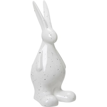 Wikholmform Dekorační zajíc MONA V.18cm bílý