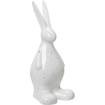 Wikholmform Dekorační zajíc MONA V.18cm bílý