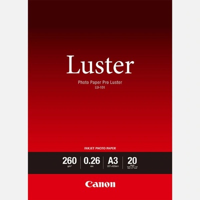 Canon A3, 260 g/m2, 20 ks