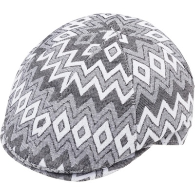 Fiebig Headwear since 1903 pánská letní 6-dílná bavlněná bekovka černá