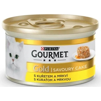 Gourmet GOLD Savoury Cake s kuraťom a mrkvou 85 g