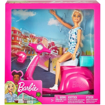 Mattel Barbie skútr