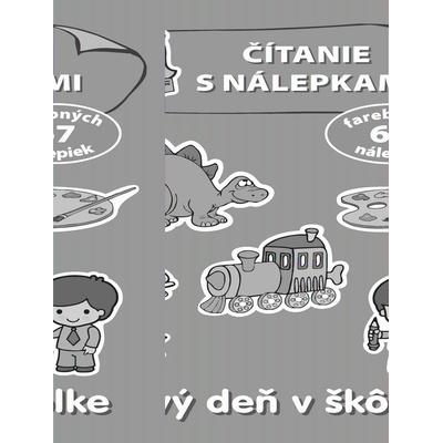 Čítanie s nálepkami: Prvý deň v škôlke