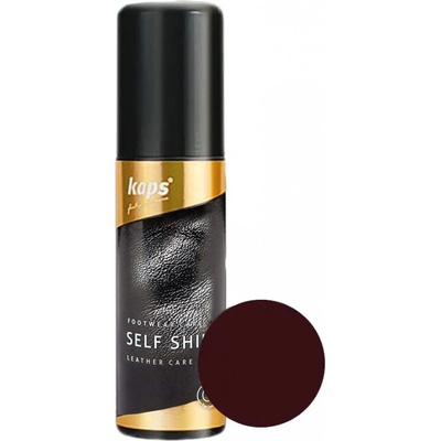 Kaps samoleštiaci prípravok na obuv a odev Self Shine 75 ml tmavohnedý