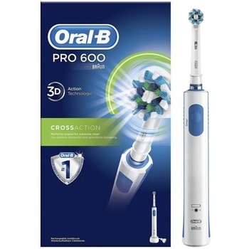 Oral-B Pro 600 Cross Action white