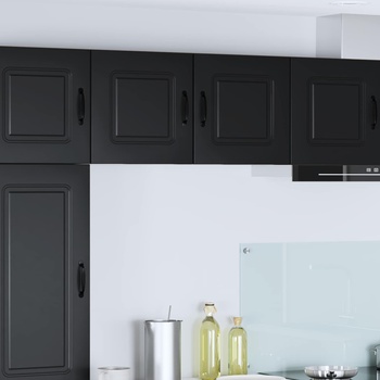 vidaXL Панел за миялна машина Kalmar 2 pcs Черно 40 x 31 x 40 см (884517)