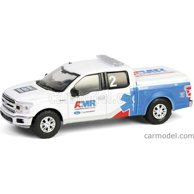Greenlight Ford usa F 150 Xlt Pick up Amr Safety Team 2020 Bílá Modrá 1:64