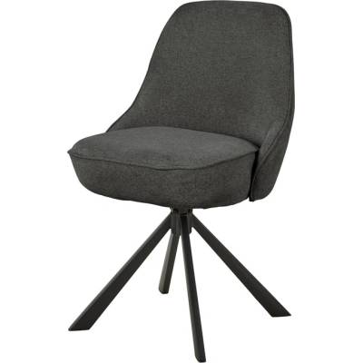 Sconto Carlton Tmavosivá / Matná Čierna