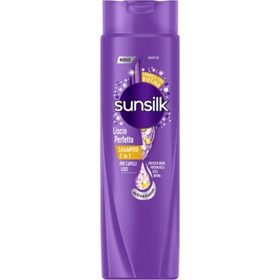 Sunsilk šampon 2v1 Liscio Perfetto pro rovné vlasy 250 ml