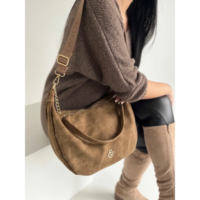 Grosso Hnedá kabelka na rameno