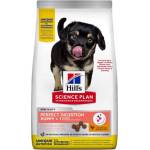 Hill's Science Plan Perfect Digestion Medium Puppy за кученца от средни породи, с пилешко и кафяв ориз , за бременни или кърмещи кучета 12kg