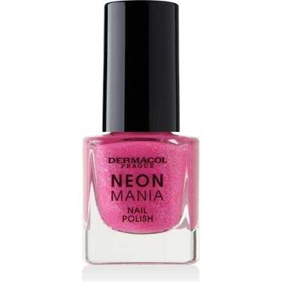 Dermacol Neon Mania Nail Polish lak na nechty 3 Purple Pulse 5 ml