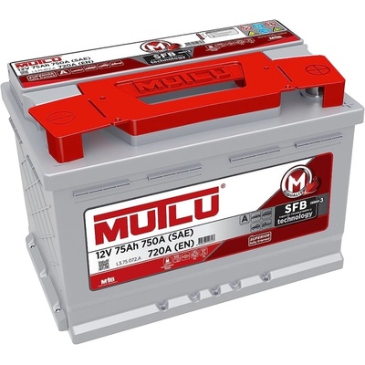 MUTLU 75Ah 720A right+