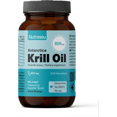 Nutraseu Antarctica krill olej 805 mg 60 kapsúl