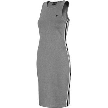 4F Women's dress SUDD012 šedá