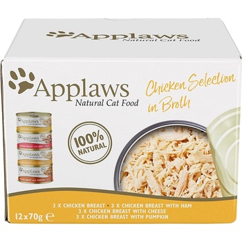 Applaws kura Selection kurací výber 12 x 70 g