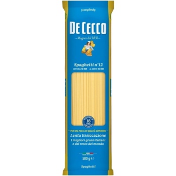 De Cecco Spaghetti No.12 0,5 kg