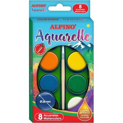 Aquarelle Alpino Balenie 8 farieb