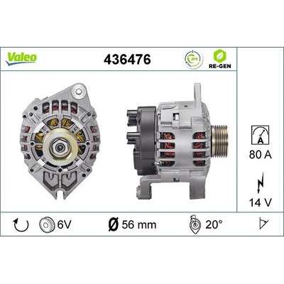 generátor VALEO 436476