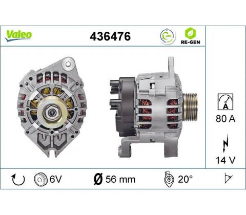 generátor VALEO 436476