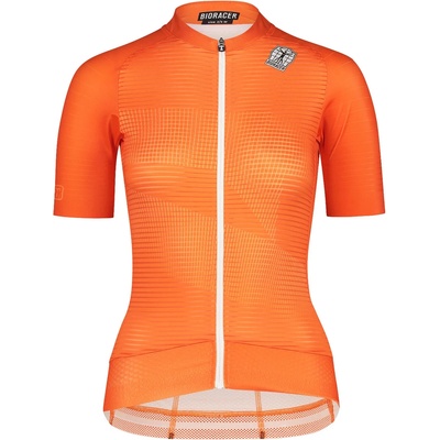 Bioracer Дамска фланелка с къс ръкав за колоездене Bioracer Women's Epic Ultralight Jersey Cycling jersey - Orange - размер XL (156-3126-0115)