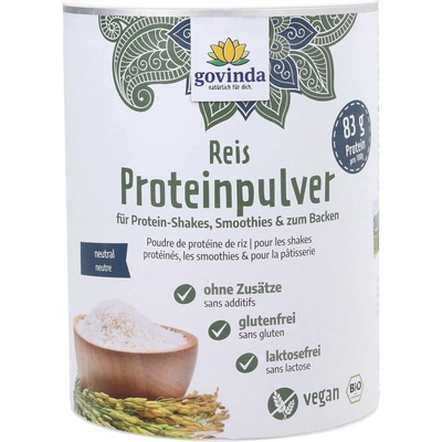 Govinda Bio rýžovo-proteinový prášek 400 g