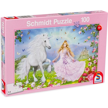 Schmidt Spiele Пъзел Schmidt от 100 части - Във вълшебната градина (55565)