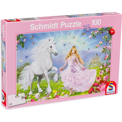 Schmidt Spiele Пъзел Schmidt от 100 части - Във вълшебната градина (55565)