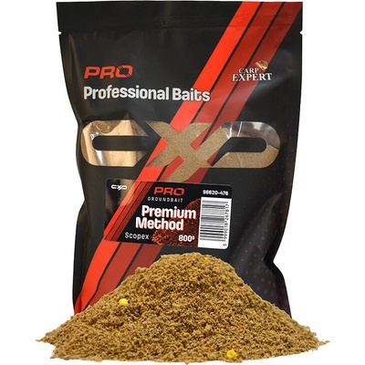 Carp Expert Kŕmna zmes Pro Premium Method 800 g Scopex