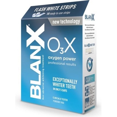 BlanX O3X Flash White Strips bieliace pásiky 10 ks