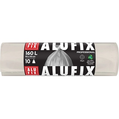 Alufix Pytle na odpad CLEAR BAGS LDPE 160 l 24 µm 10 ks