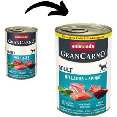 Animonda GranCarno Adult salmon spinach 6 x 400 g
