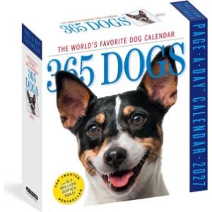 Workman Calendars 365 Dogs Page-A-Day® Calendar 2027 | Workman Calendars