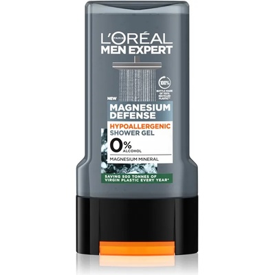L'Oréal Men Expert Magnesium Defence хипоалергенен душ-гел за мъже 300ml