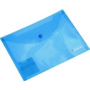 TITANUM Envelope briefcase A5 transparent blue