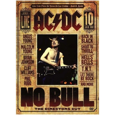 AC/DC: NO BULL - THE DIRECTORS CUT, DVD