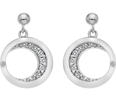 Hot Diamonds náušnice DE687