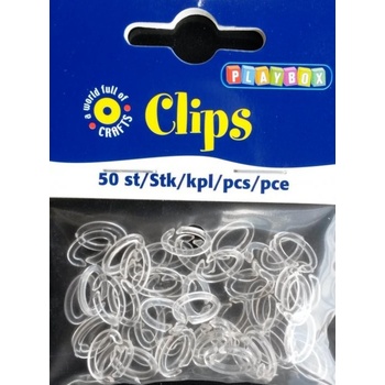 Gumičky Loops - Zapínání ke gumičkám 50ks