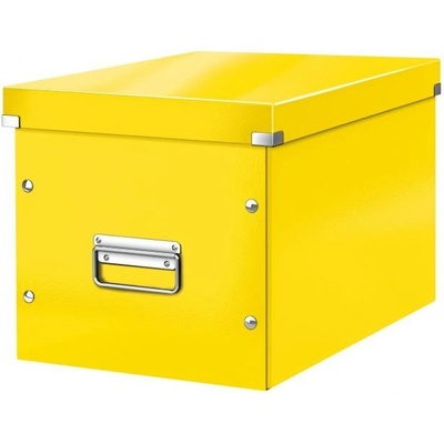 LEITZ Štvorcová škatuľa Click & Store A4 žltá (ES610816)