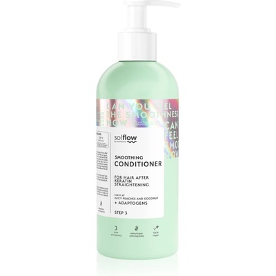 so! flow After Keratin Straightening Smoothing Conditioner изглаждащ балсам 400ml