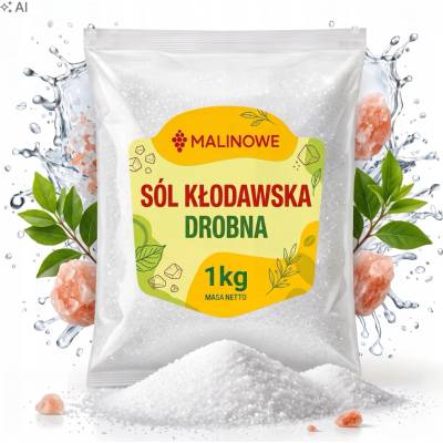Kłodawska soľ Malinowe 1000 g