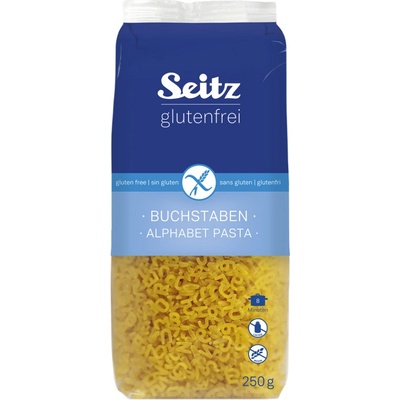 SEITZ Těstoviny písmenka bez lepku 250 g – Zboží Dáma