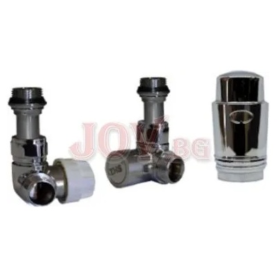 THS Thermostyle Сет за лира CAYMAN-5T CHROME THS 1/2"х16мм и 1/2"x15мм